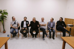 Účastníci panelovej diskusie: Roman Nagy, Tomáš Dobrovodský, Marián Vidovenec, Ján Mäsiar, Karol Petrík a Ľubomír Hambálek. (Foto: Pavol Rapavý)